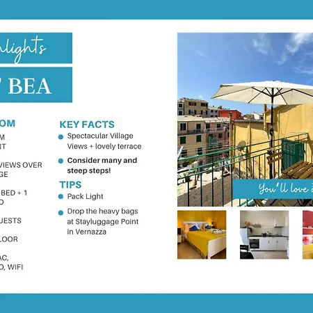 Ca' Bea With Ac And Terrace Vernazza