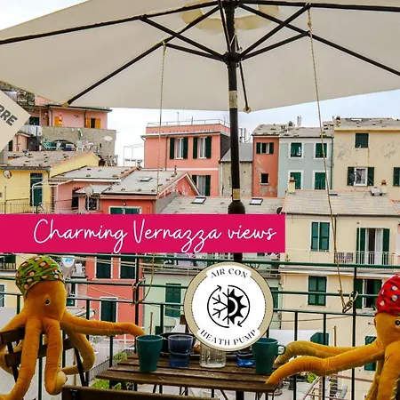 Ca' Bea With Ac And Terrace Lägenhet Vernazza